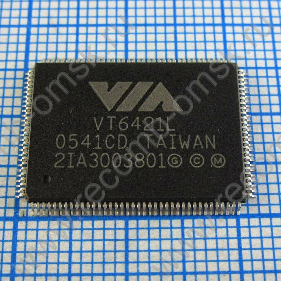 VT6421L - PCI 2xSATA 1xIDE RAID 0,1 JBOD контроллер
