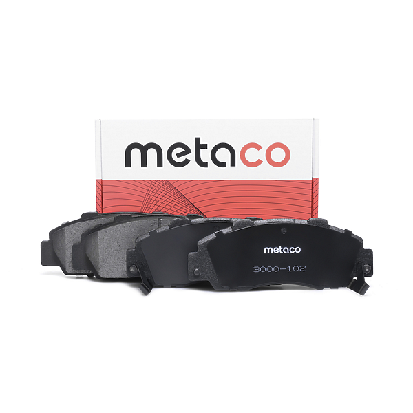 METACO 3000-102 (06450S2HJ00 / 45022S10A00 / 45022S10A01) колодки тормозные передние к-кт Honda (Хонда) cr-v (1996-2002),