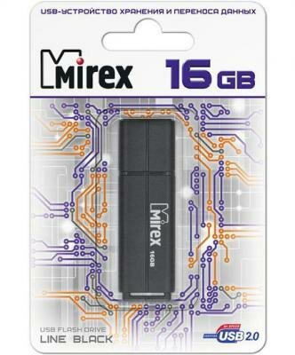 Флешка 16Gb Mirex 13600-FMULBK16 .