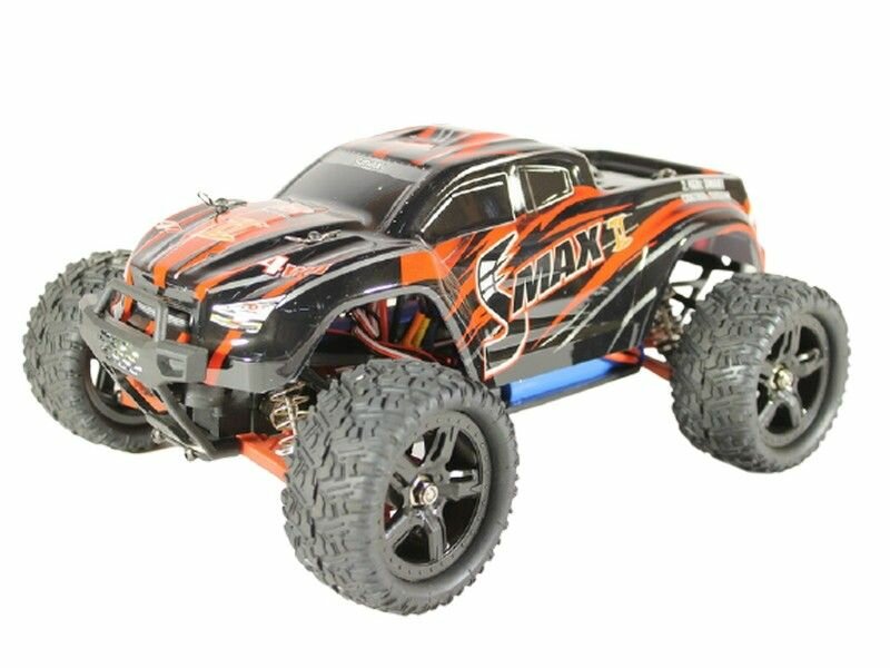 Радиоуправляемый монстр Remo Hobby SMAX UPGRADE V2.0 (красный) 4WD 2.4G 1/16 RTR - RH1631UPGV2-RED