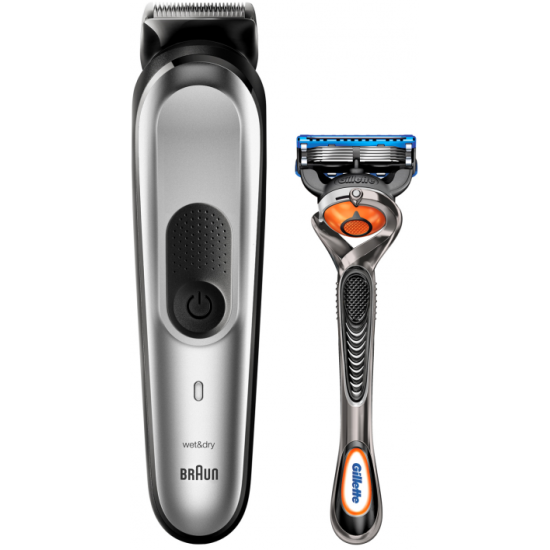 Триммер BRAUN MGK7220 + бритва Gillette