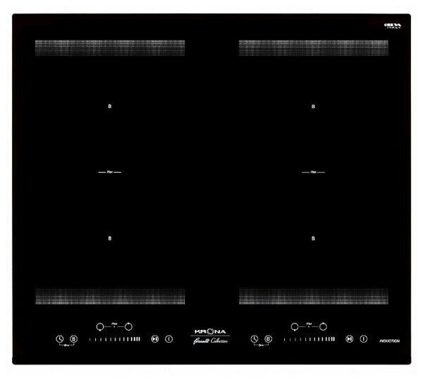 Варочная панель Krona ETERNO 60 BL 490x560x54