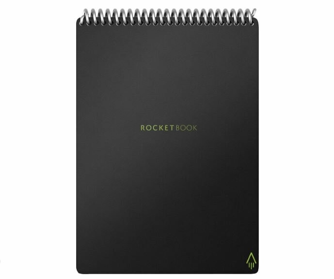 Интеллектуальный блокнот Rocketbook Flip Executive Black Lined A5 (FLP-E-K-A)