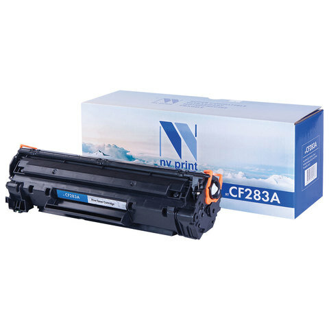 Картридж лазерный NV PRINT (NV-CF283A) для HP LaserJet Pro M125/M201/M127, комплект 2 шт., ресурс 1500 стр.