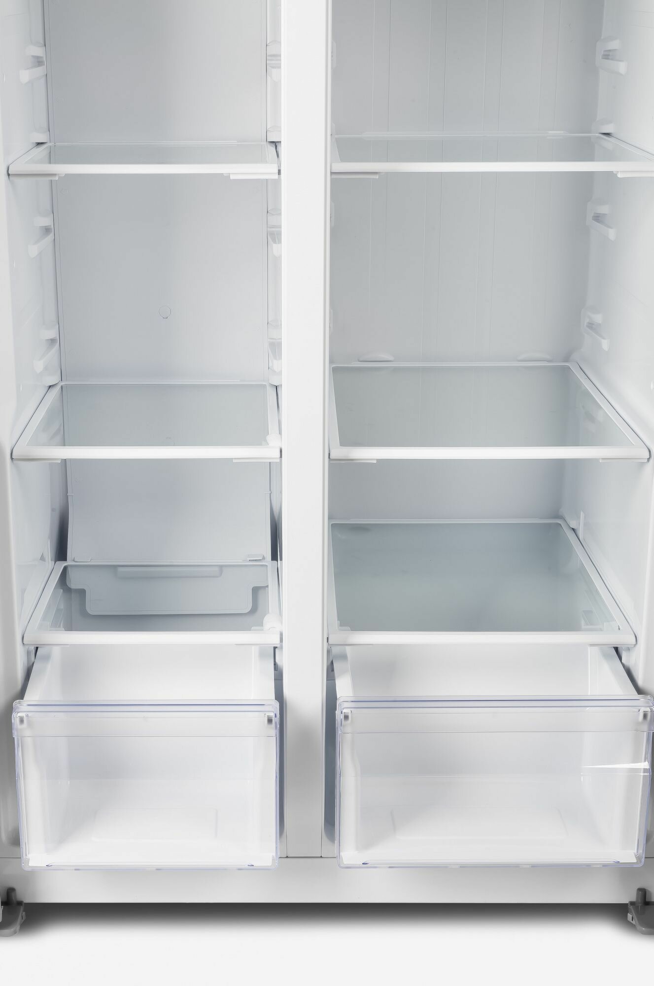 Холодильник HYUNDAI CS4502F нержавеющая сталь - фотография № 4