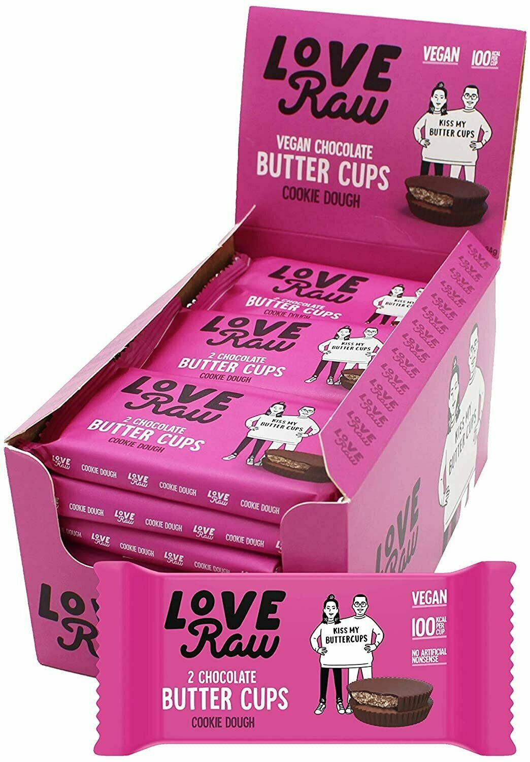 LoveRaw Веганские батончики с печеньем и темным шоколадом - фотография № 1