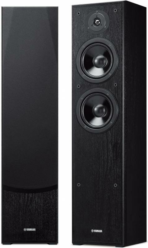 Фронтальные колонки Yamaha NS-F51 2.0 черный (в комплекте: 2 колонки)