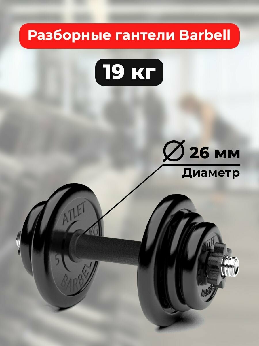    Barbell Atlet 19 