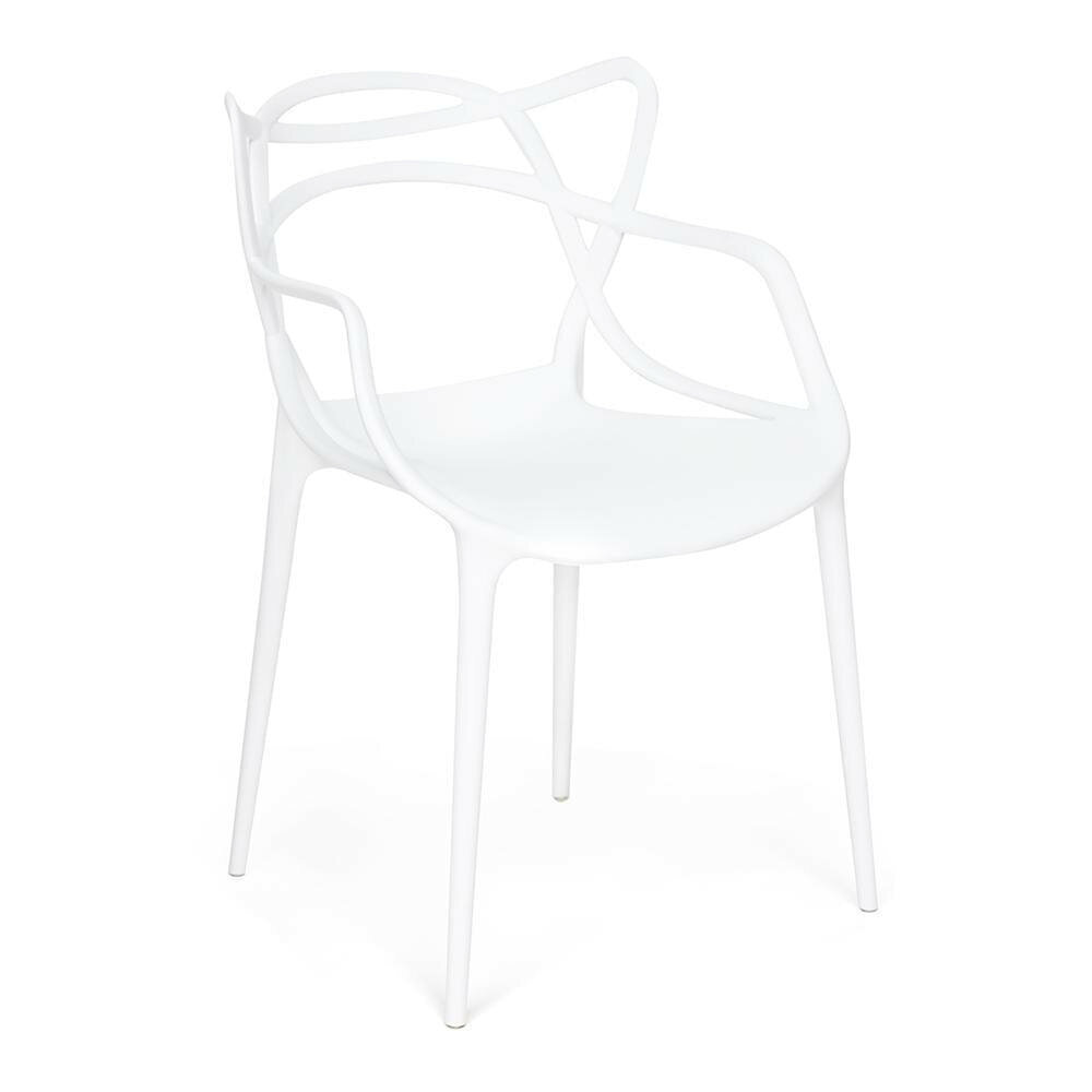 Комплект стульев TetChair Cat Chair (mod. 028) пластик белый (4 шт. в 1 упаковке)