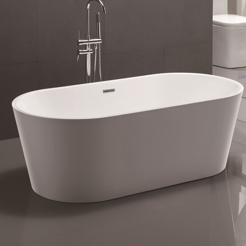 Ванна акриловая Cerutti SPA CHIKA CT8558 170x80 белая