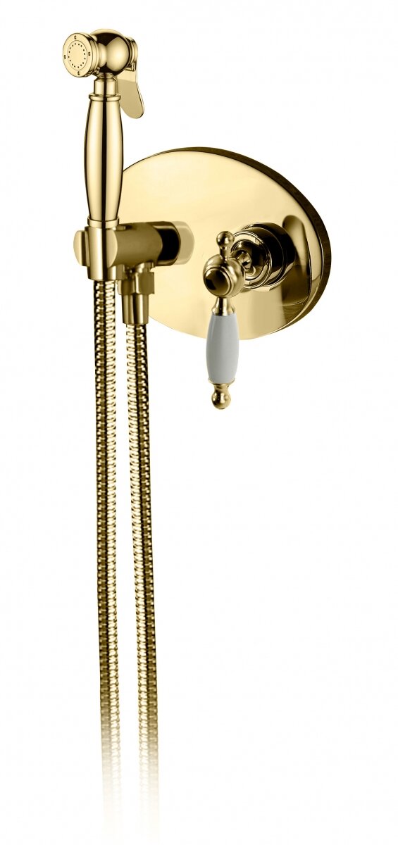 Гигиенический душ AltroBagno Opera 060105 Or со смесителем, золото