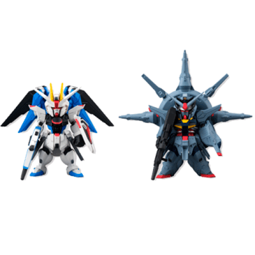  Bandai Fw Gundam Conv Sp07 Freed & Prov [6 ]