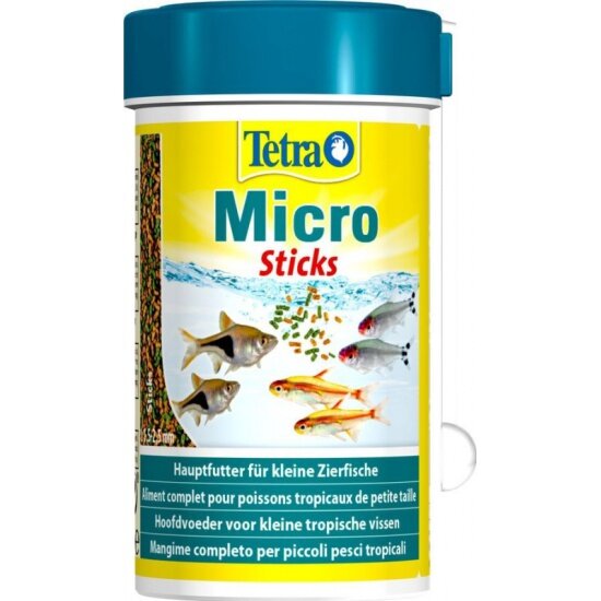 Корм TETRA для мелких видов рыб Micro Sticks 100 мл