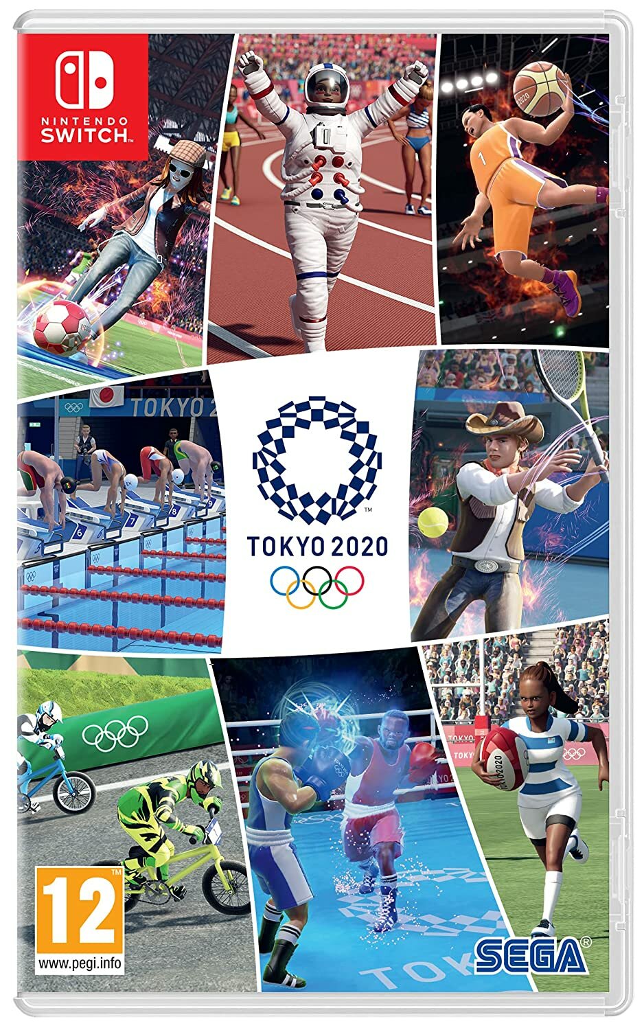 Olympic Games Tokyo 2020: The Official Video Game (русские субтитры) (Nintendo Switch)