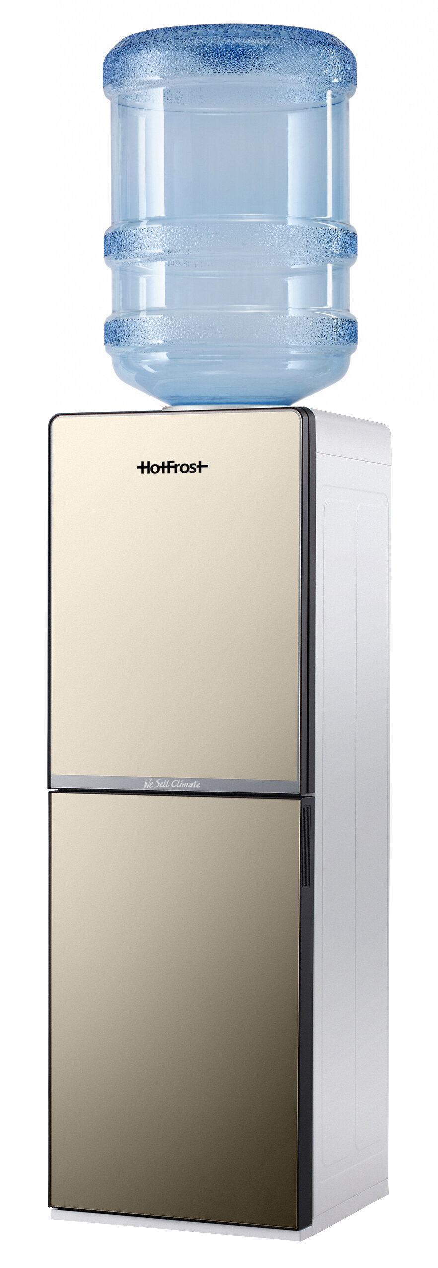 Кулер для воды HotFrost V250CE Gold напольный со шкафчиком