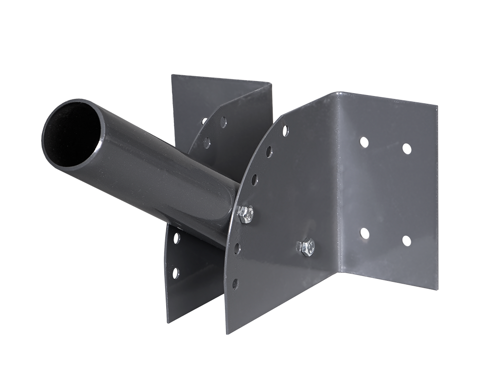 фото Настенный держатель для светильников PSL(РКУ) D60*1.5 серый | код 5028173 | JazzWay ( 1шт. )