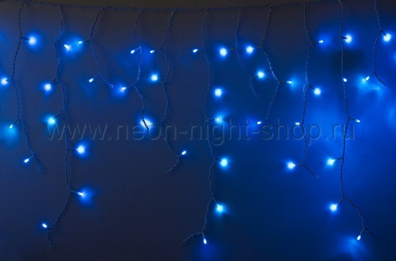 Neon-night Гирлянда Айсикл (бахрома) светодиодный, 4,8х0,6 м, 220В 255-136