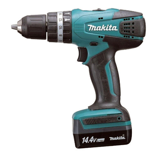 Ударная дрель-шуруповерт Makita HP347DWE 1.3Ач, с двумя аккумуляторами