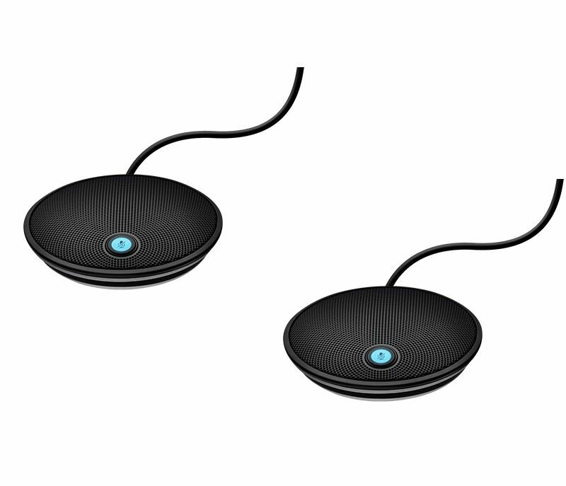 Микрофон проводной USB Logitech ConferenceCam Group 2.4м черный