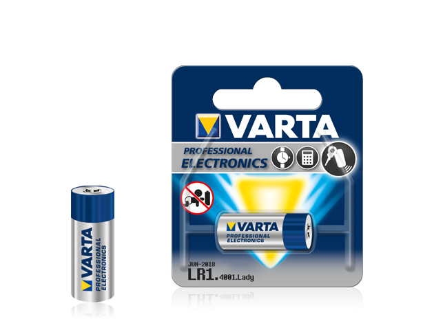 Батарейка VARTA Proffessional LR1, в упаковке: 1 шт.