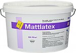 Derufa Mattlatex / Деруфа Матлатекс - Матовая, белая, влагостойкая дисперсионная краска для стен и потолков База А 14кг - изображение