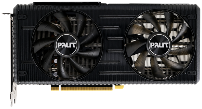 Palit Видеокарта Palit GeForce RTX 3060 Dual OC LHR (GeForce RTX 3060, 12ГБ GDDR6, HDMI, 3xDP) (PCI-E) (ret)