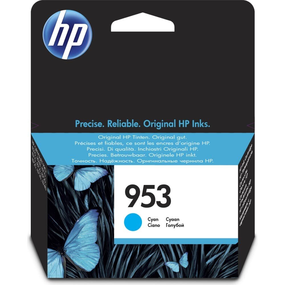 Картридж HP 953 голубой 700 страниц (F6U12AE)