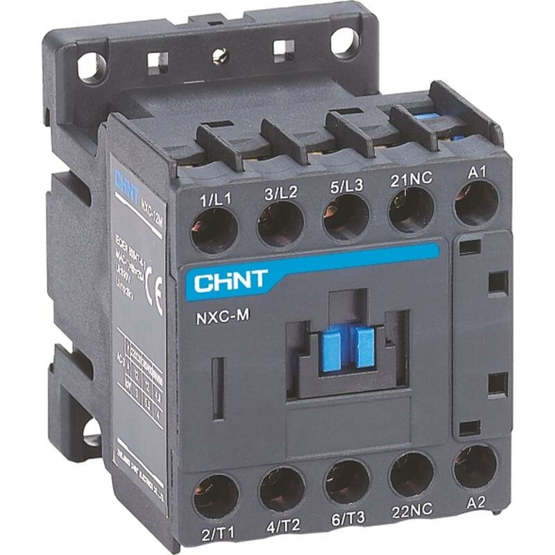 Контактор NXC-12M10 12А 220В/АС3 1НО 50Гц (R) 836580 CHINT (3шт.)