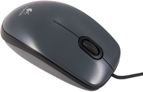 Logitech Mouse M100 Black USB 910-001604