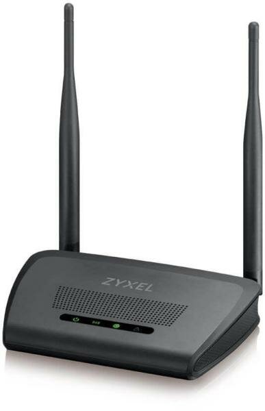 Беспроводной маршрутизатор Zyxel NBG-418N V2 802.11bgn 300Mbps 2.4 ГГц 4xLAN черный NBG-418NV2-EU0101F