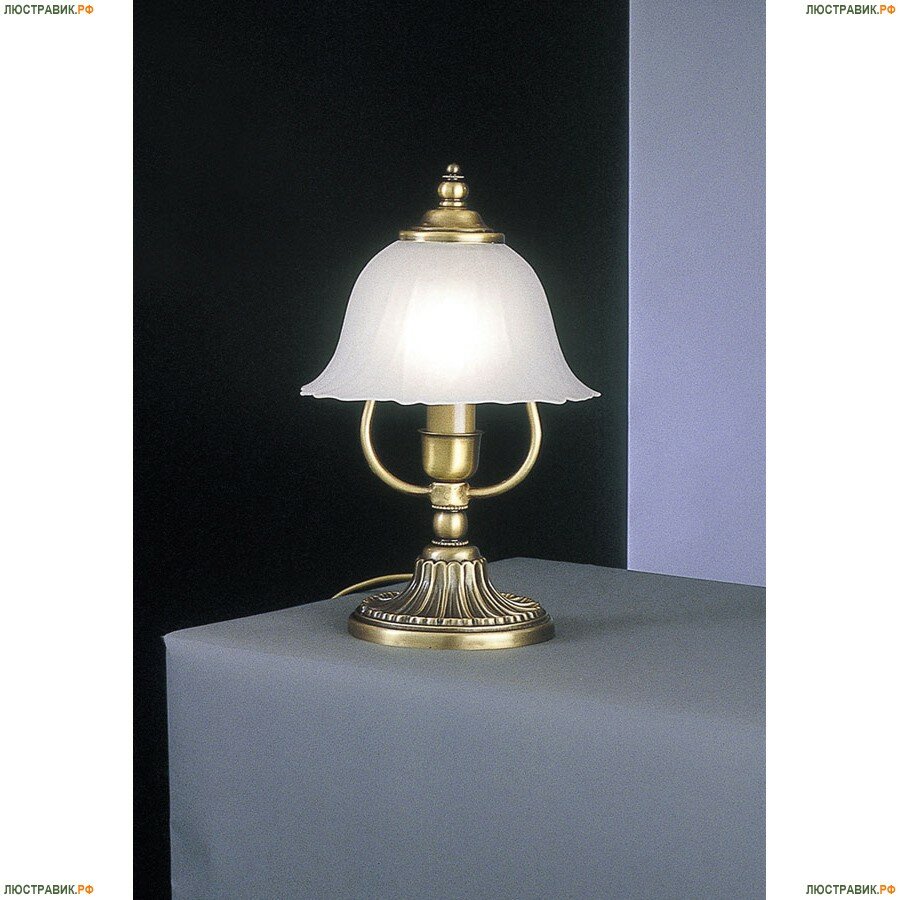 P 2720 Настольная лампа Reccagni Angelo, 1 плафон, бронза