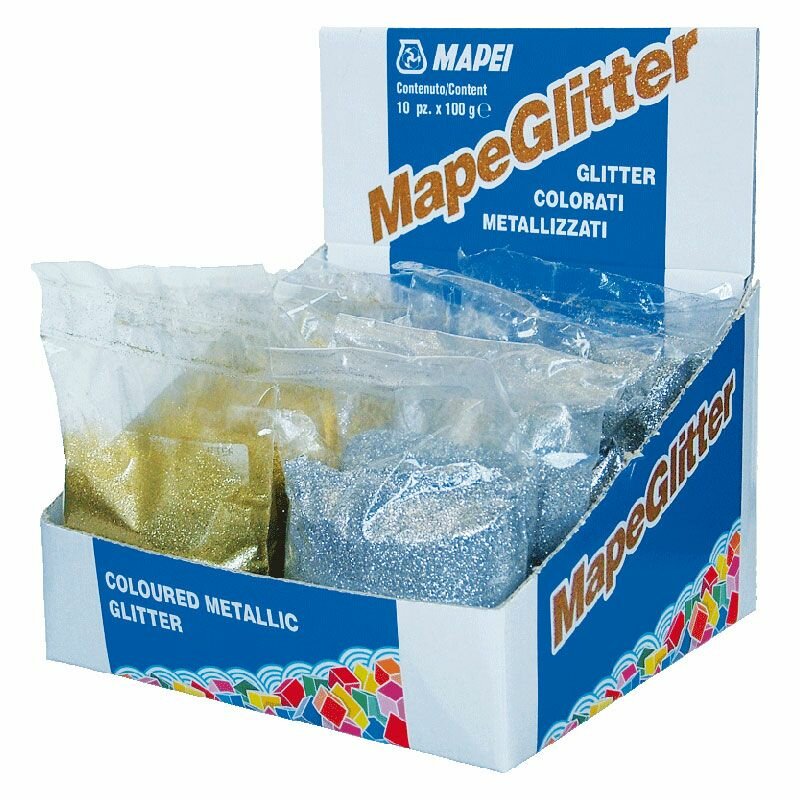 Mapei Mapeglitter блестки для затирки (№205 Gold, Золото, 100 г)