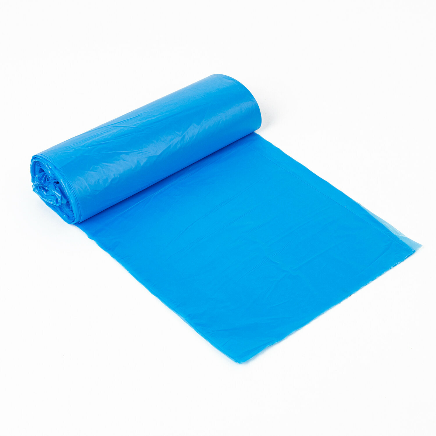 Квант продажи 4 ед. Мешки для раздельного сбора мусора 60 л синие в рулоне 20 шт., ПНД 10 мкм, 58×68 см, LAIMA, 606703 - фотография № 3