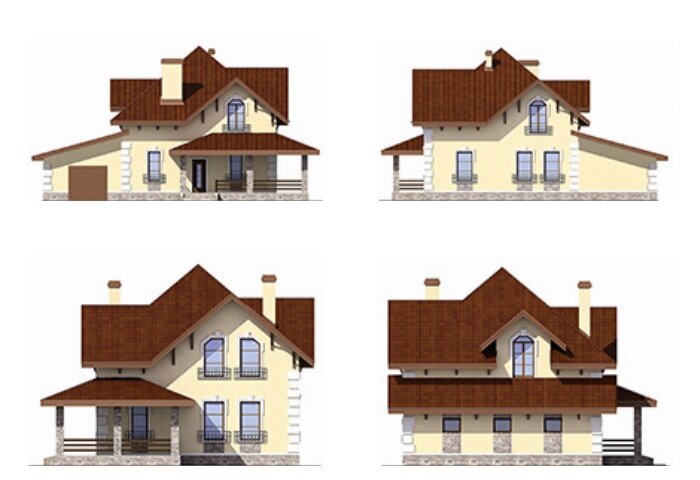 Проект дома Plans-45-57 (170 кв.м, кирпич) - фотография № 2