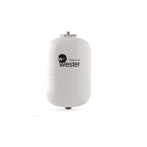 Бак расширительный мембранный Wester WDV - 12 л. (PN12 Tmax110°C вертикальный без ножек)