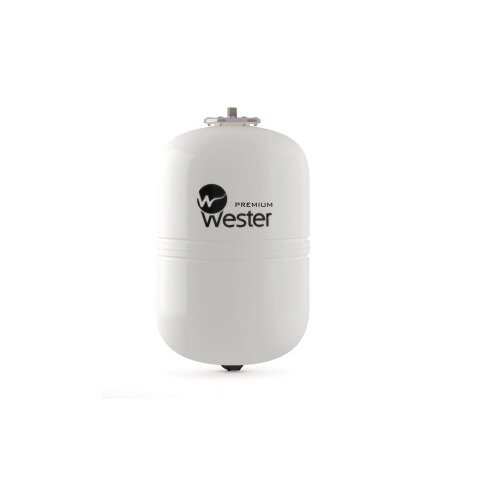 Бак расширительный мембранный Wester WDV - 12 л. (PN12, Tmax110°C, вертикальный, без ножек)