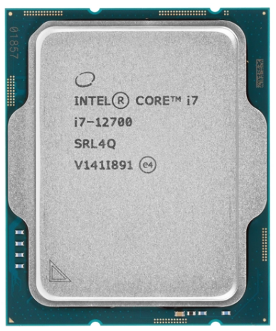 Intel core i7-12700