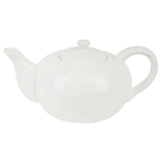 фото чайник NOUVELLE HOME Маршмеллоу 800мл фарфор