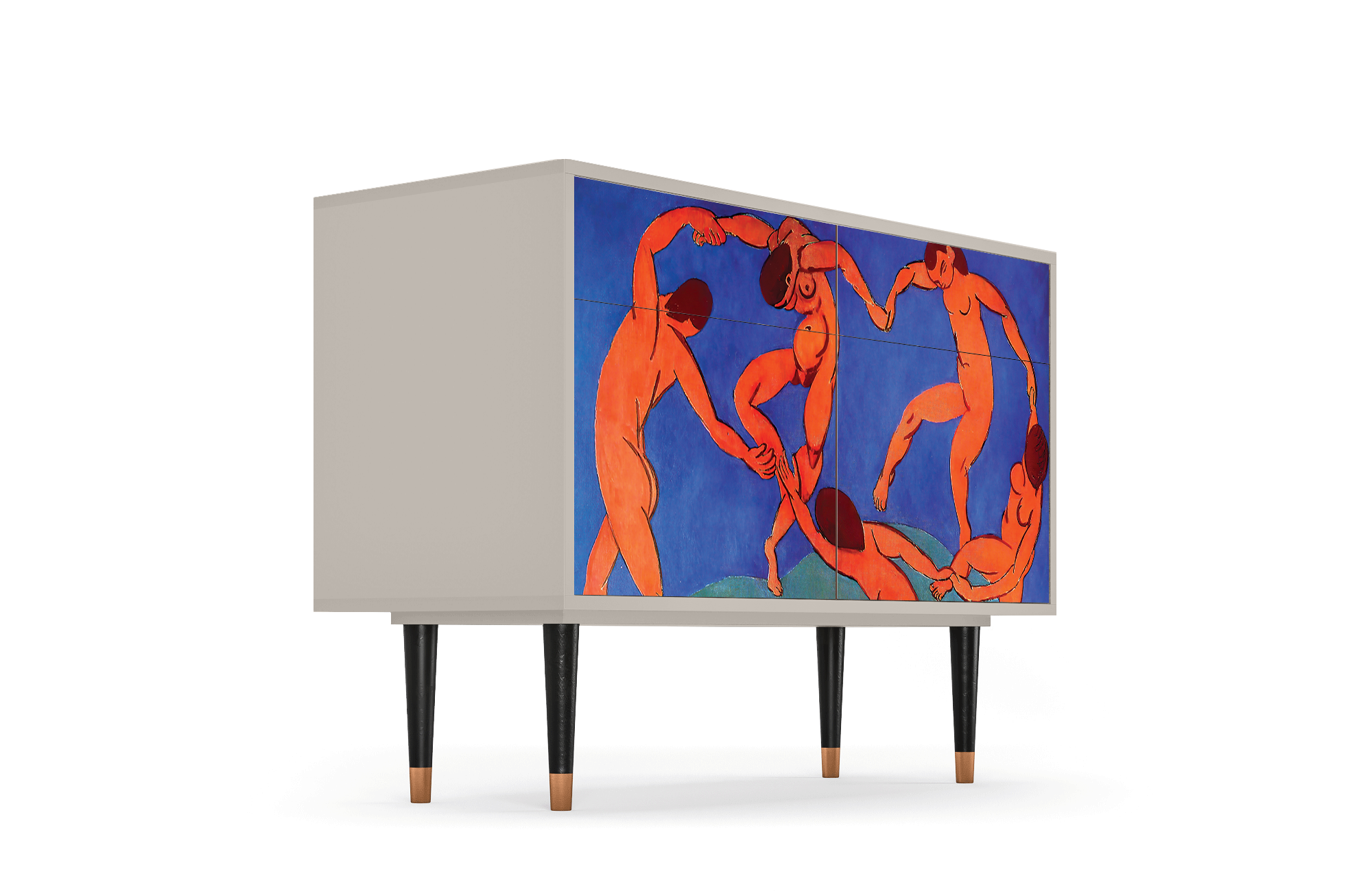 Комод - STORYZ - BS4 The Dance by Henri Matisse , 115 x 85 x 48 см, Сатин - фотография № 4