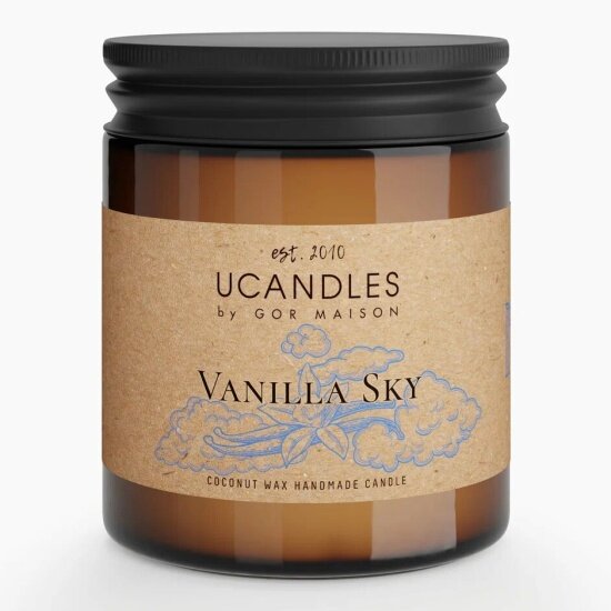 Свеча ароматическая UCANDLES Vanilla Sky Chez Maman 58 400 г