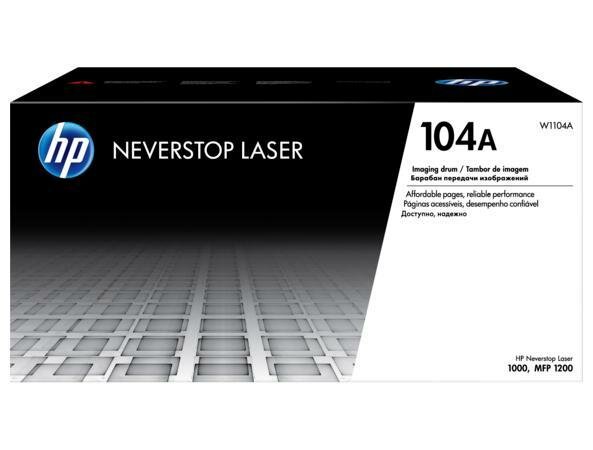 Блок барабана HP W1104A для HP Neverstop Laser 1000a Neverstop Laser 1000w Neverstop Laser 1200a Neverstop Laser 1200w 20000стр Черный