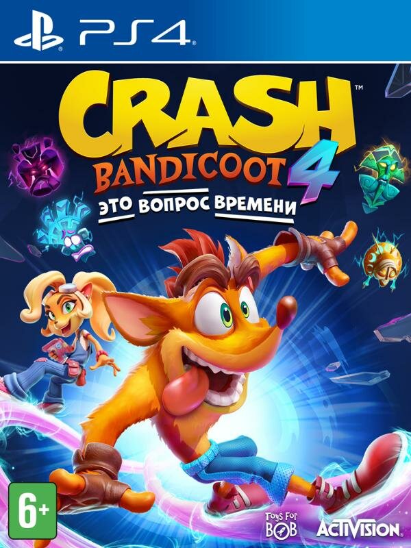 PlayStation Игра Crash Bandicoot 4 Это Вопрос Времени (русские субтитры) (PS4)