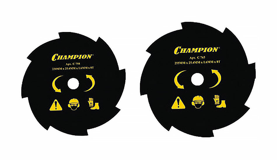 Нож для жесткой травы 8x255x25.4 Champion С5115