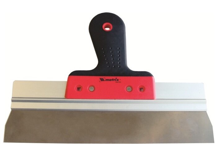 фото Шпатель фасадный из нержавеющей стали, 200 мм, 2-комп. ручка// MATRIX MASTER