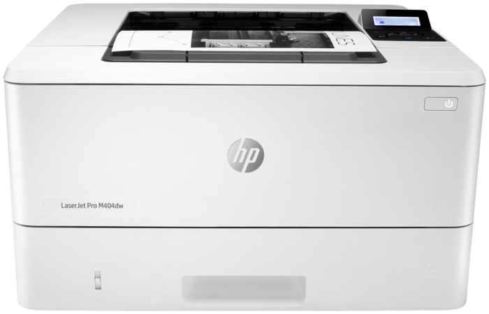 HP Лазерный принтер HP LaserJet Pro M404dw A4, 1200x1200dpi, белый (USB2.0, LAN, WiFi)