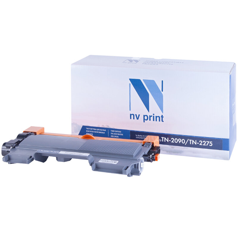 Картридж совместимый NV Print TN-2090/TN-2275 черный для Brother HL-2132R/DCP-7057R/HL-2240/2250DN (2,5K) NV_ TN-2090/TN-2275