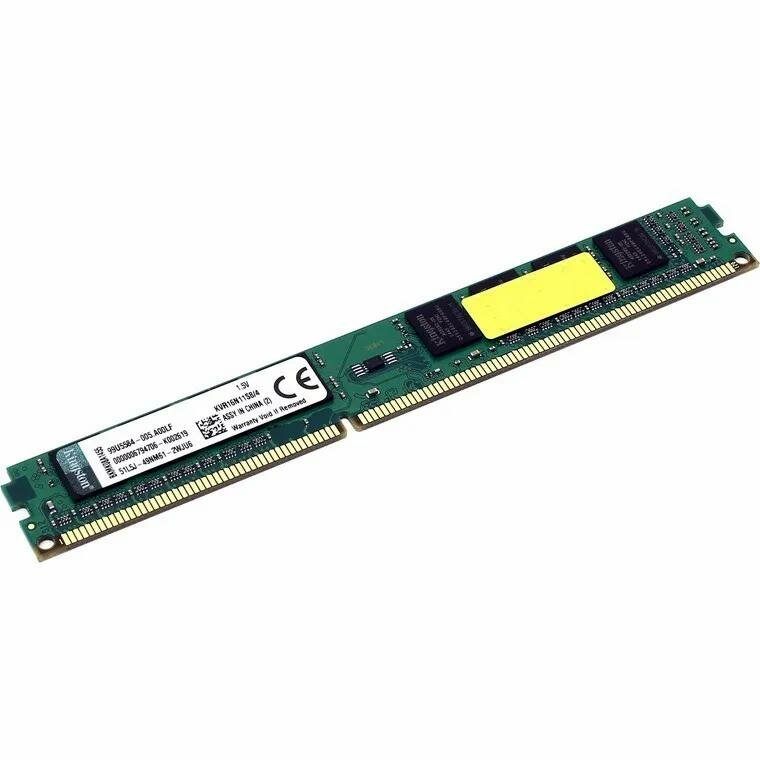   Kingston DDR-III 4GB (PC3-12800) 1600MHz CL11 Single Rank DIMM (KVR16N11S8/4)