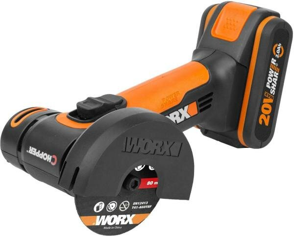 Аккумуляторная УШМ Worx WX801 76 мм