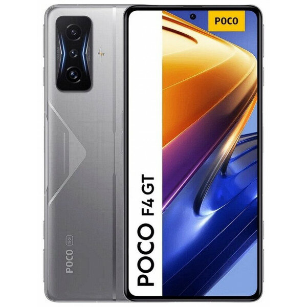 Смартфон Xiaomi Poco F4 GT 12/256 ГБ Global, Серебряный рыцарь