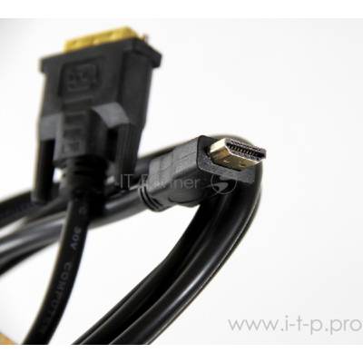 Кабель Hdmi to Dvi-d (19m -25m) 5м, Tv-com (lcg135e-5m) .